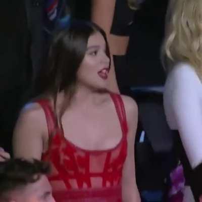 Dancing in that red dress