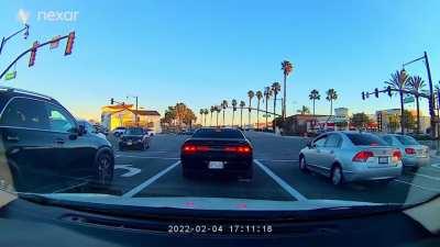 Idek what to say, just chilling in the car and this happened.