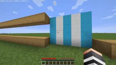 My friend did the godly 5 Block Jump