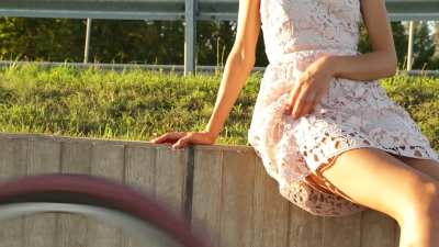 Flashing Pussy In The City