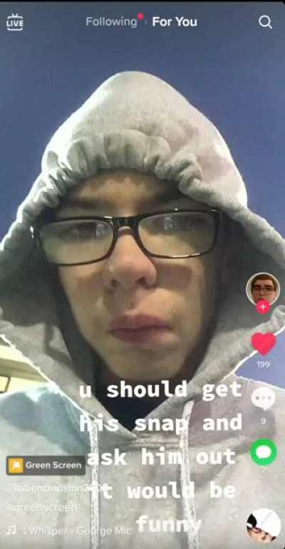 He's available everyone