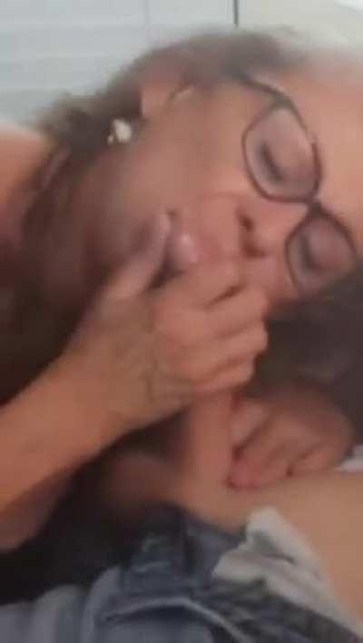 Mom makes me cum for the 3rd time in a row