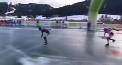 Trying to finish first