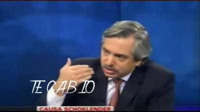 Alberto Fernandez, Sí, el actual presidente, sobre Hebe de Bonafini.