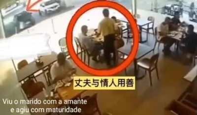 Viu o marido com outra