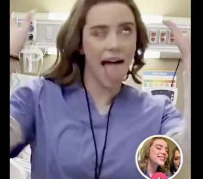 Tongue out and ready 👅