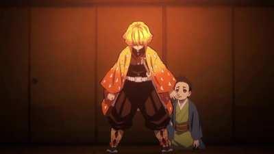 The moment when you thought Zenitsu isn't a bad character [Demon Slayer]