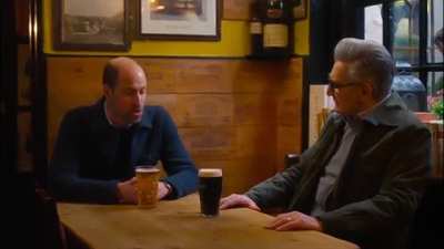 And you know that it's all over in this marriage when Prince William mentioned his beloved pooch name more times than wife's name.
He mentions Kate Middleton by name only once with a long pause after, as connection with last year's divorce speculation.