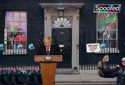 Boris Johnson's chrimbo party