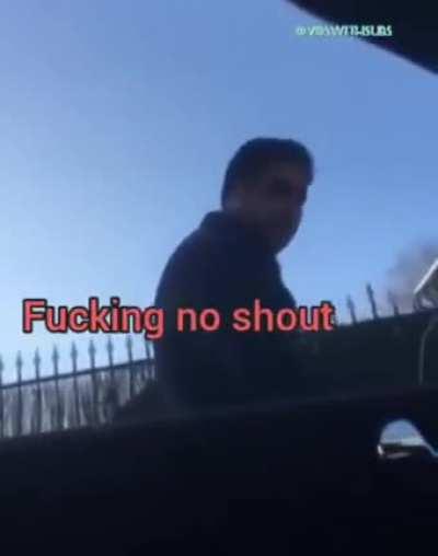 Intense road rage incident