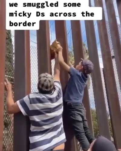 Smuggling some McDonalds