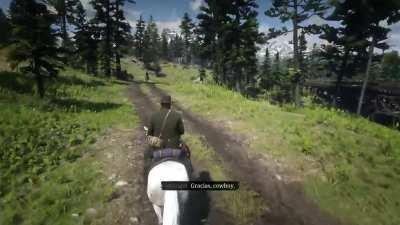 Arthur when he sees some fine shooting