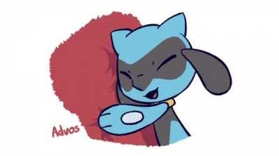 [OC] Riolu Cuddles