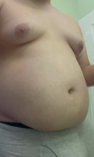 Showing off my new weight..