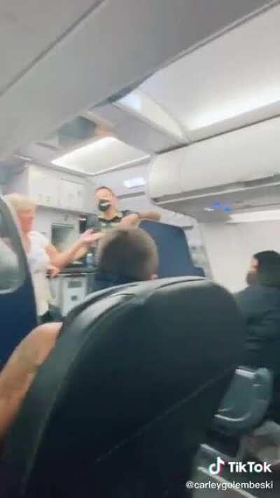 Karens get escorted out of their flight