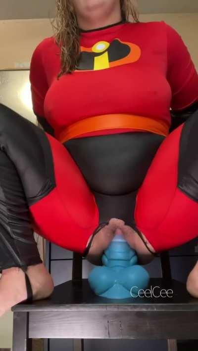 Mrs incredible has a new monster to defeat