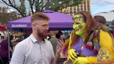 Man encounters real fairy at pagan pride festival