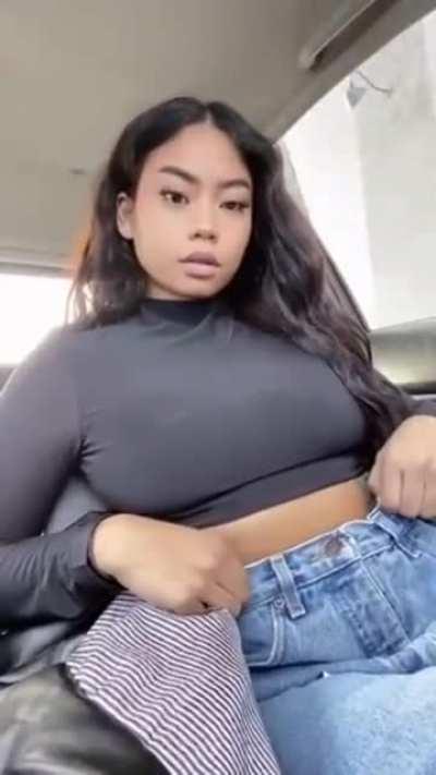 Revealing in the car