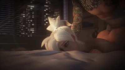 Mercy fucked from behind