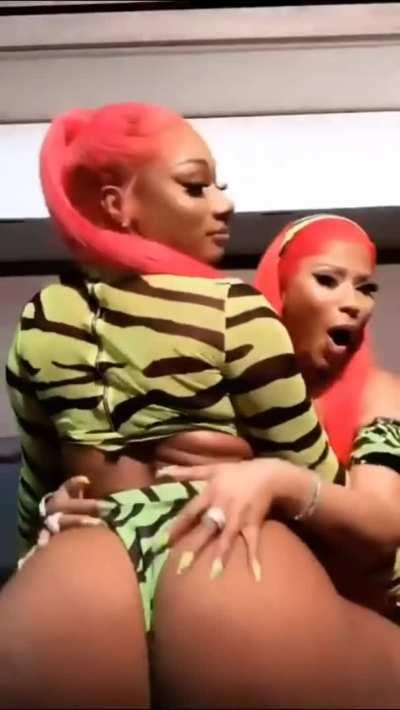 Can't decide who I would rather have twerking on my dick Megan Thee Stallion or Nicki Minaj