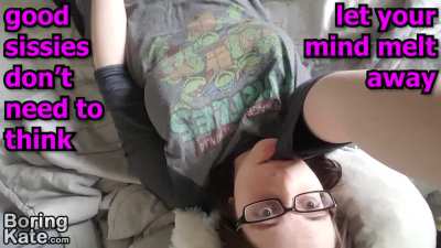 Your only thoughts should be about cock