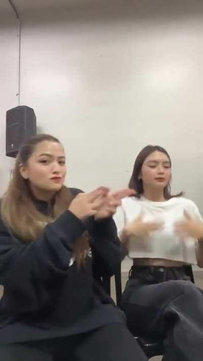 Alexa Ilacad & Francine Diaz 