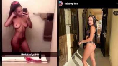 Y’all remember Riley Simpson ?? The bitch ddg had signed a while back been caught selling nudes 😭😂 y’all welcome boys 🎸⚡️