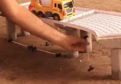 Miniature Bridge Construction Process