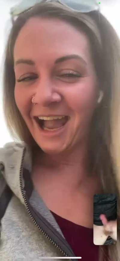 Cute MILF neglects my bros football practice to watch me beat my meat on facetime