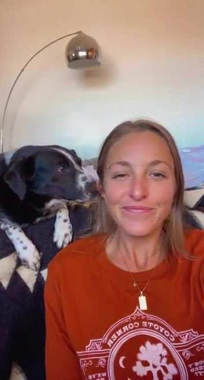 Ranger tucking my hair behind my ear for me 🥹