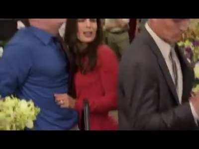 Brian drops hot soup on Rafis sister