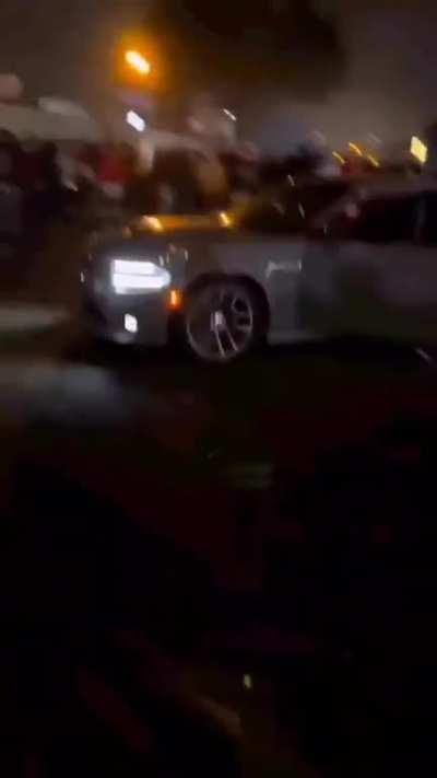 Dude ghostrides the whip