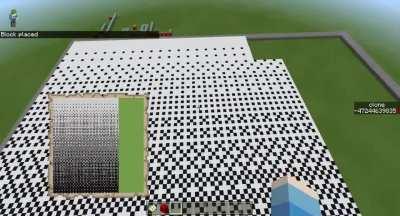 I made a gradient generator for map art with just command blocks