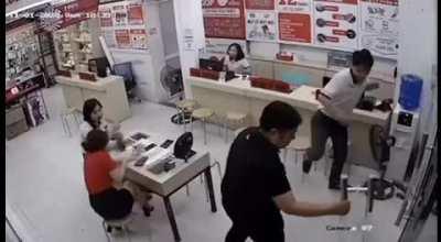 His face says it all...