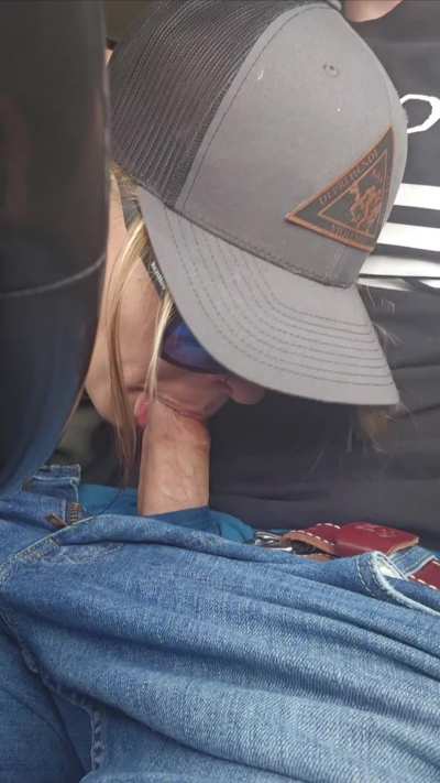 The best kind of blowjob