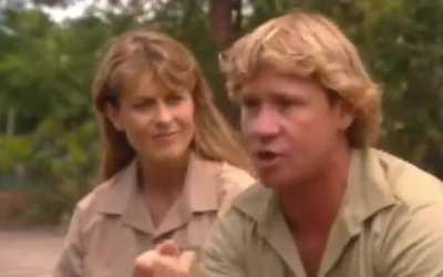 The man with a plan to save the world, Steve Irwin.