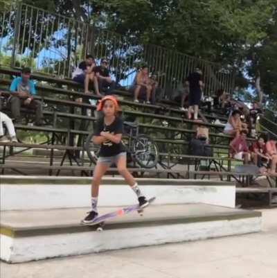 Rayssa Leal with the locked in K