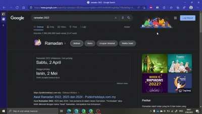 Look! Easter egg from Google for Ramadan. Ramadan Kareem by the way.