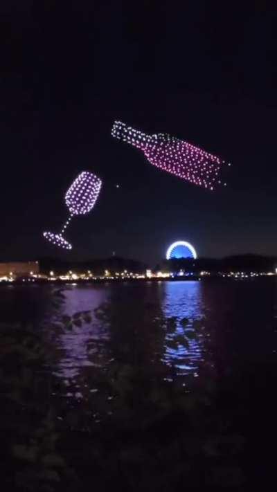 Meanwhile in France two days ago, Bordeaux Wine Festival