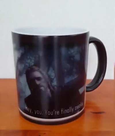 Skyrim Hey You're Finally Awake Mug