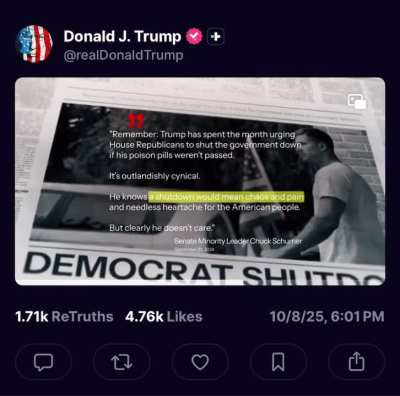 10/8/25 - An anti-Democratic propaganda video