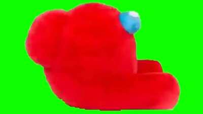 Spinning plushie green screen