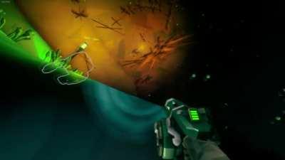 well, she just backroomed