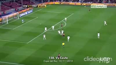 Goles que hizo Messi los 10 de Noviembre (2)