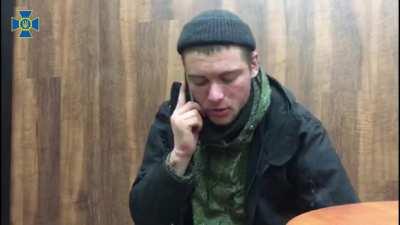 Conversation of a captured Russian soldier with his mother. Can someone translate, please ?