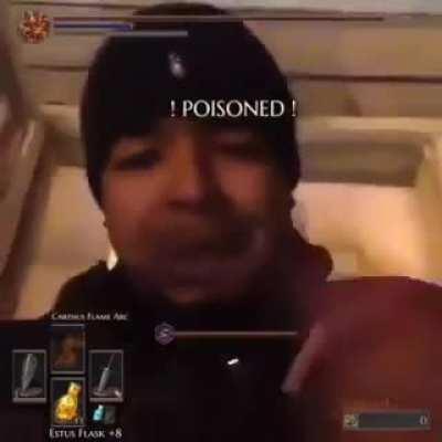 Poisoned Dark Souls