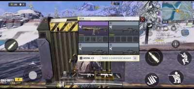 Ya podemos seleccionar nuestros equipamientos como en warzone