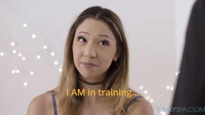 Kimora Quin, Cute Mode | Slut Mode 2, She's just the receptionist...