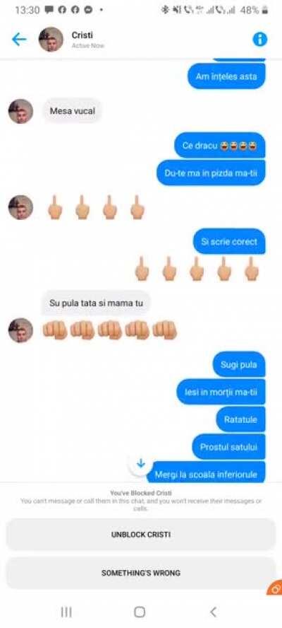 S-a dus Cristică pe pulă (sau mai bine zis cristica.exe stopped working)