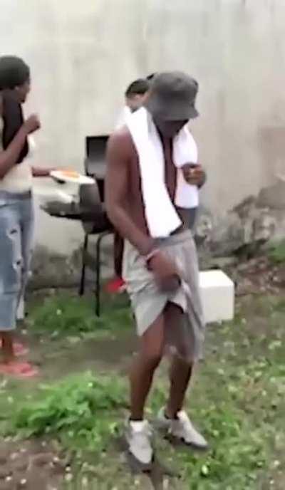 Just chillin' with the gang